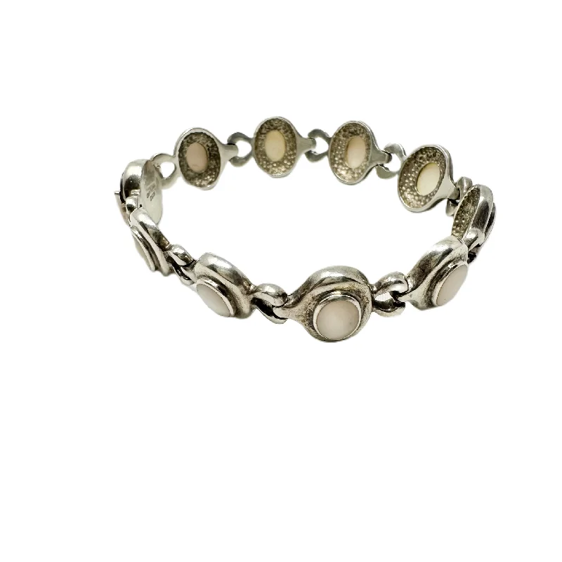 bracelet with unique clasp for secure fit -Bracelet Sterling Silver