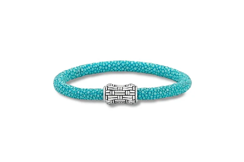 bracelet for zodiac signs with personalized charm -Gilbanta Bracelet- Turquoise Stingray