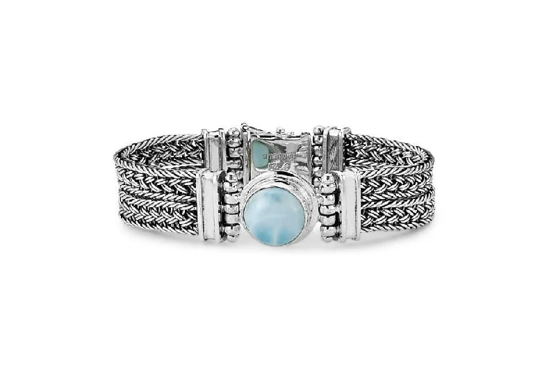 handmade friendship bracelet for best friends -Seminyak Bracelet- Larimar