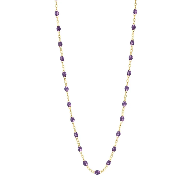 long gemstone necklace -Classic Gigi Neckalce 16.5"