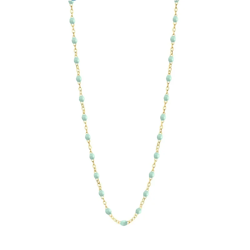 custom chain with gemstone pendant -Classic Gigi Necklace 16.5"