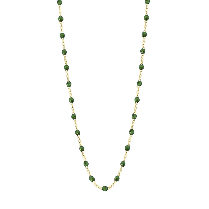 double gemstone pendant necklace -Classic Gigi Necklace 17.7"