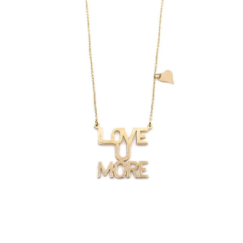 luxury silver pendant necklace -Love You More Sunrise Necklace in 10K & 14K Gold