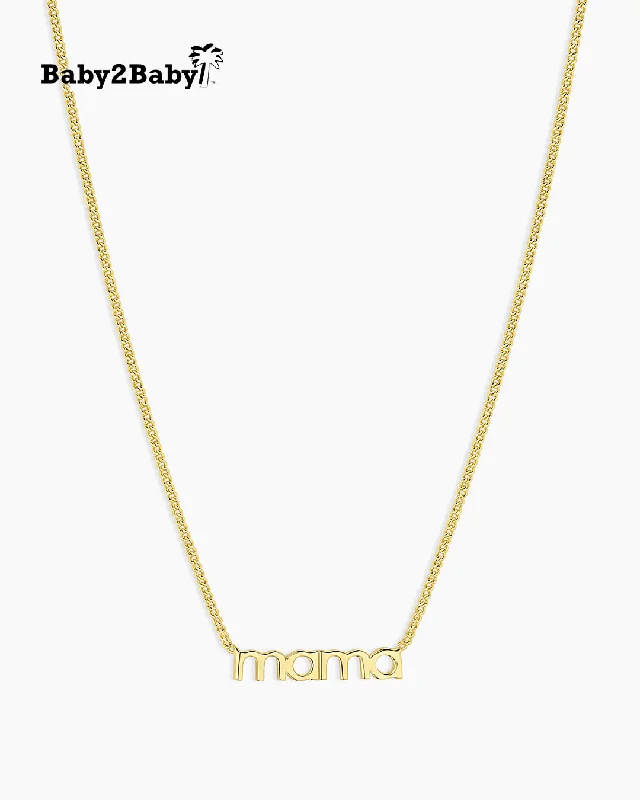 romantic pendant necklace for anniversary -Mama Wilder Necklace