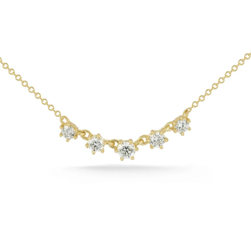 crystal charm necklace for women -Mini Penelope Necklace