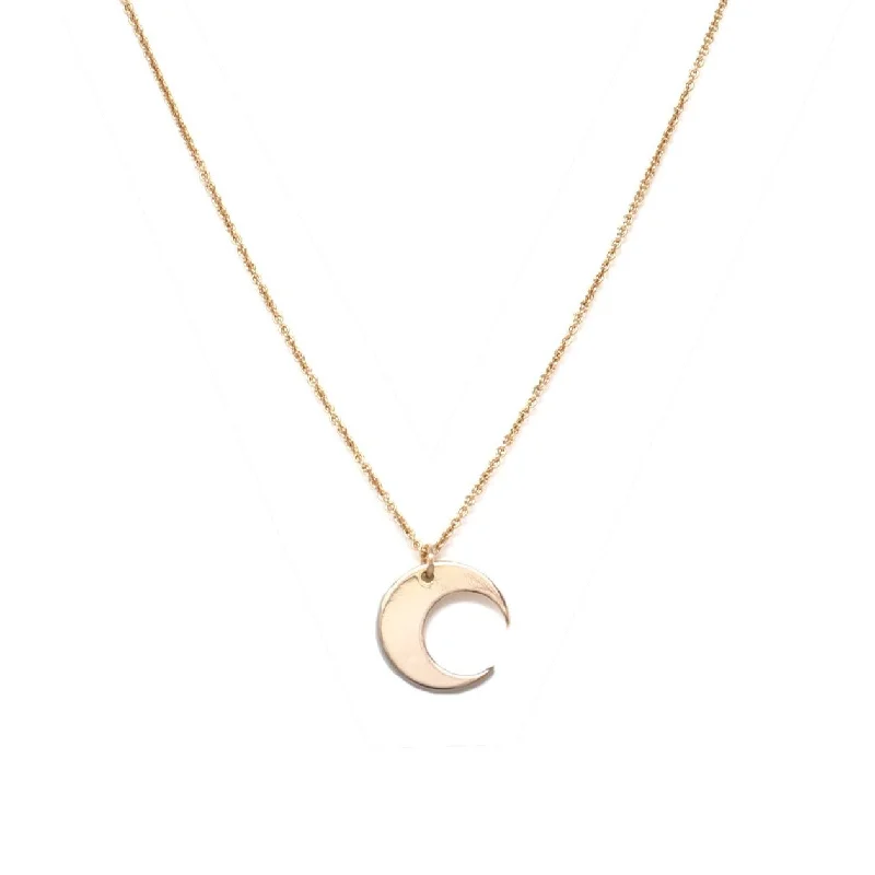 minimalist heart pendant necklace -The Sabrina Necklace