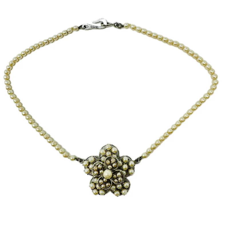 elegant gold necklace with pendant -Chanel Pendant Necklace