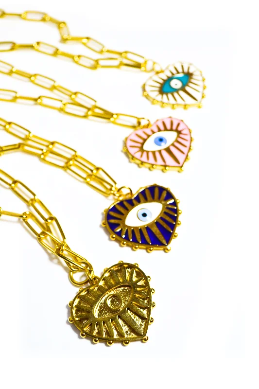 luxury personalized necklace -Kie⎮Evil Eye