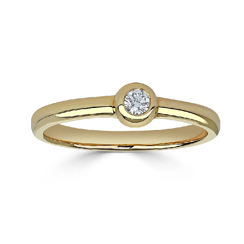 vintage-style wedding rings with diamonds -Bookend Diamond Ring