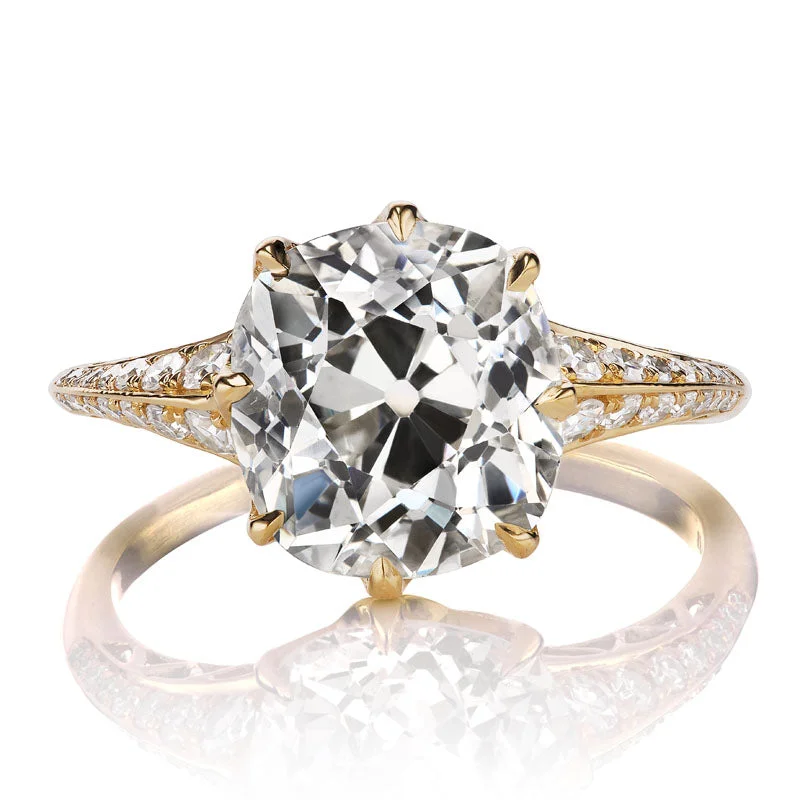 vintage-inspired engagement rings for brides with unique details -Alyse 4.45