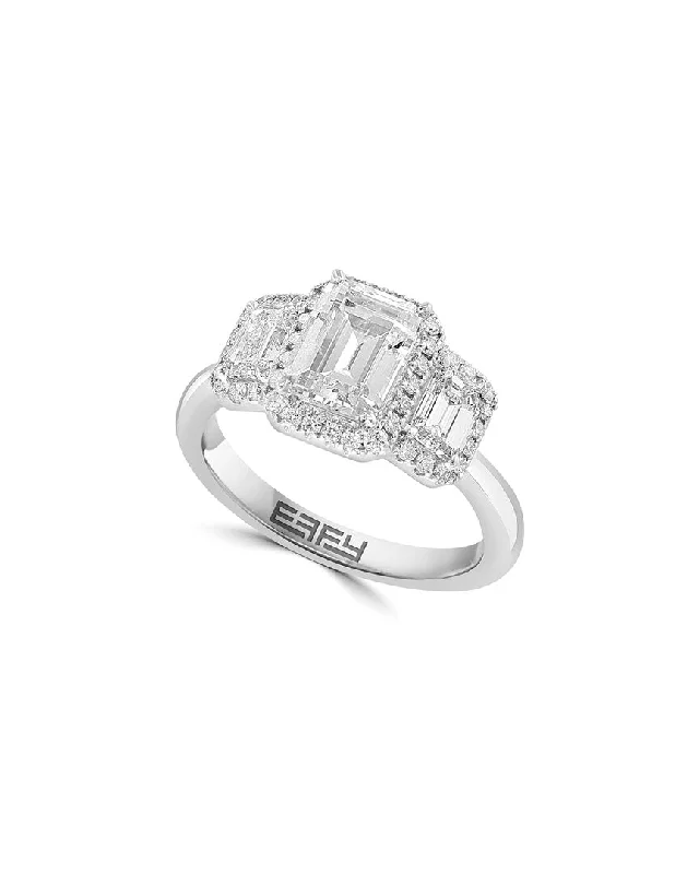 unique engagement rings with large diamonds for dramatic flair -Effy Fine Jewelry 14K 2.47 ct. tw. Lab-Grown Diamond Ring