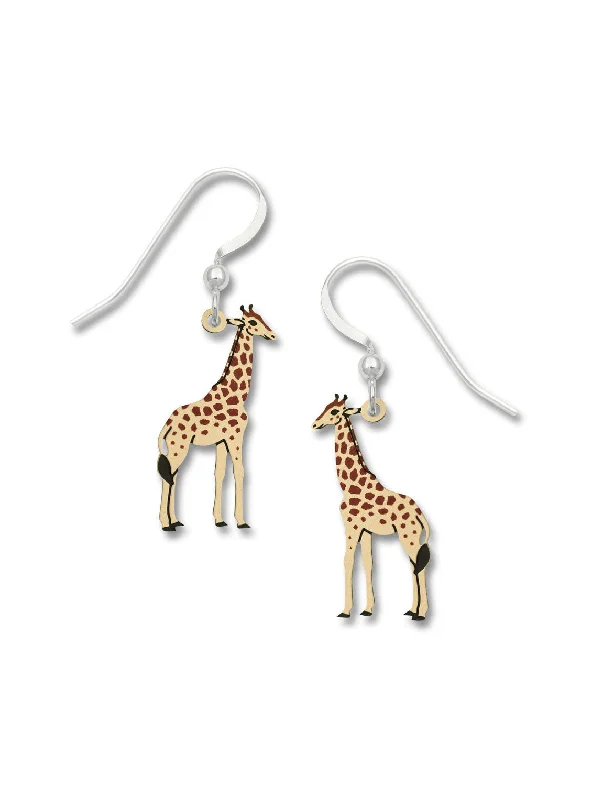 modern long earrings for casual wear-Giraffe Dangles by Sienna Sky