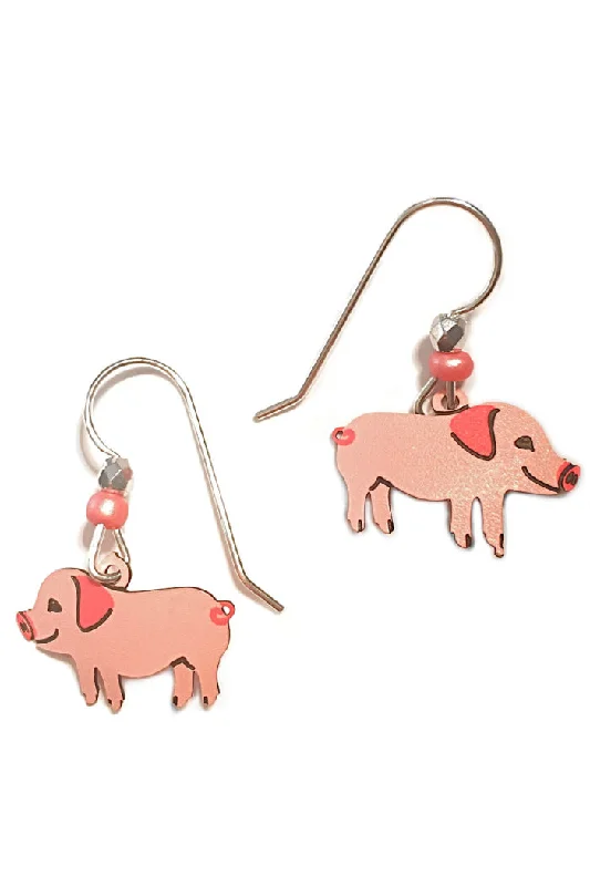 affordable pearl stud earrings for daily wear-Little Piggies Earrings by Sienna Sky