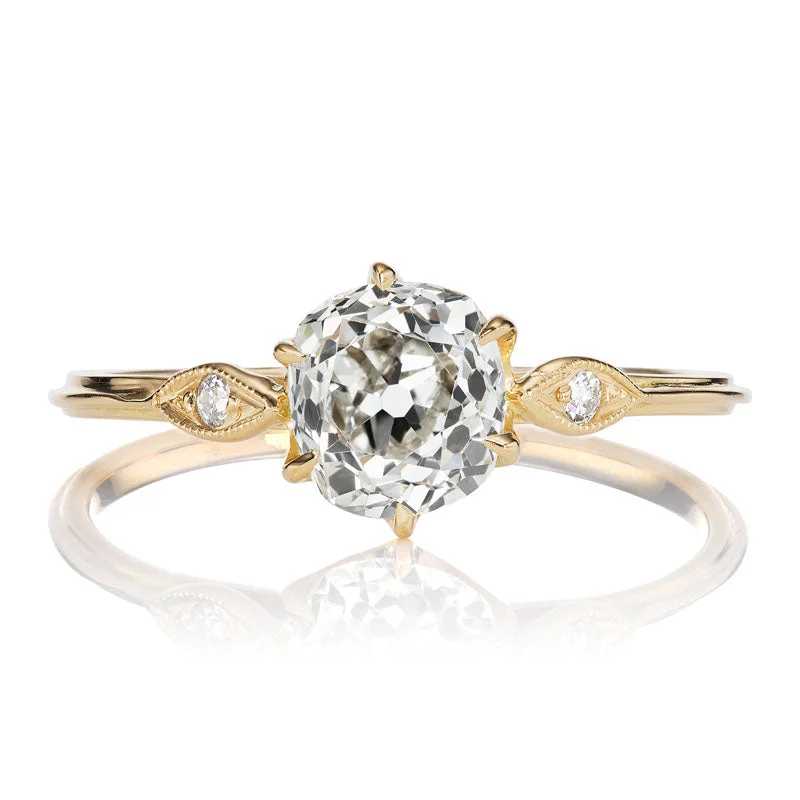 engagement rings with heart-shaped diamonds -Alva 1.11