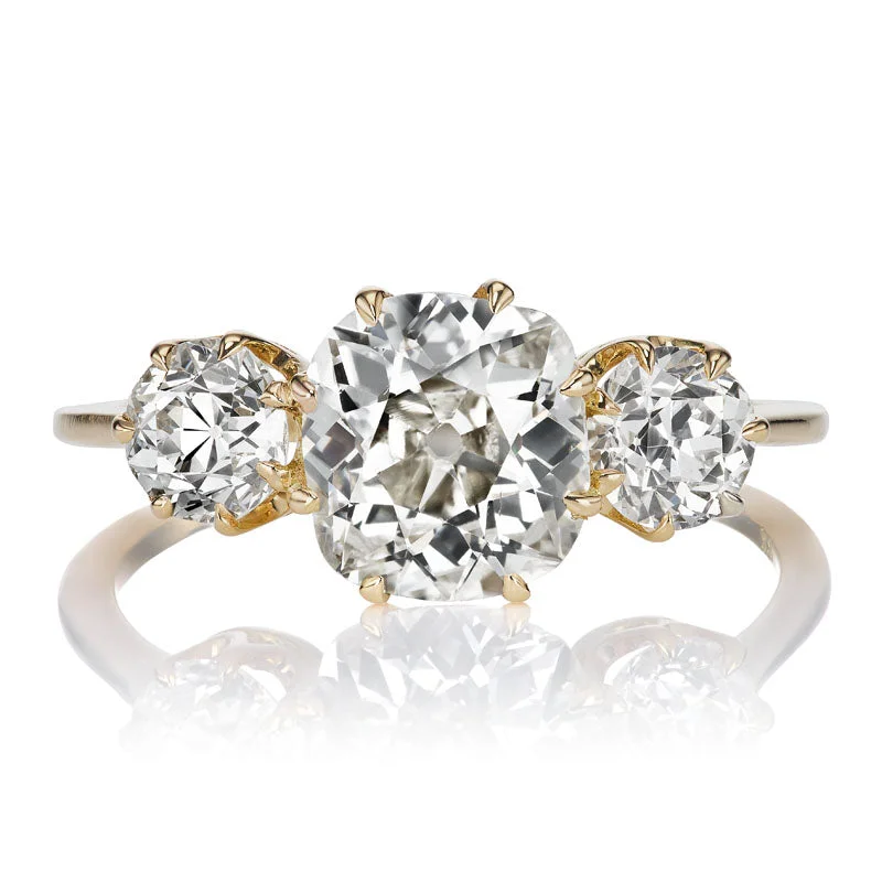 classic platinum engagement rings for brides -Marielle 1.49