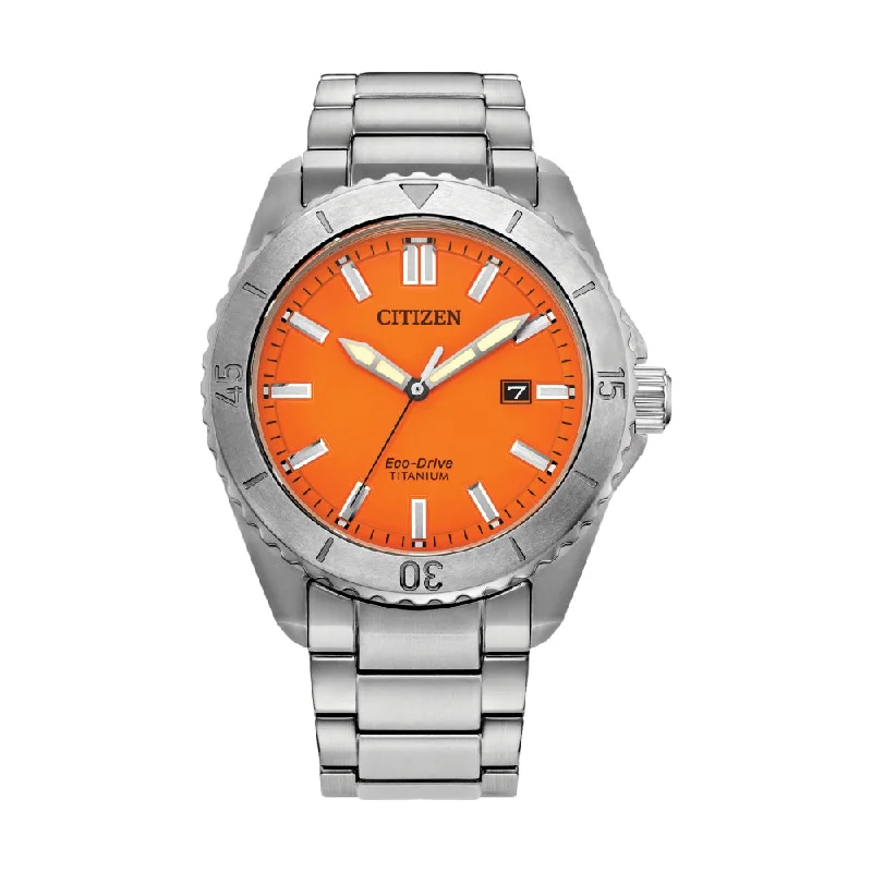 fitness tracking smartwatches for women -Brycen Super Titanium Orange