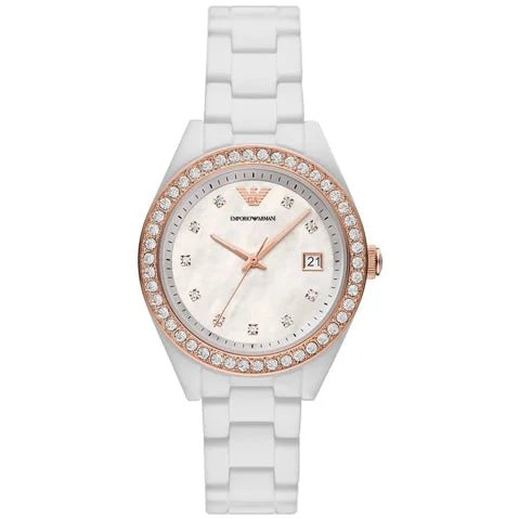 womens watches with stylish mesh band -Leo Analog Women