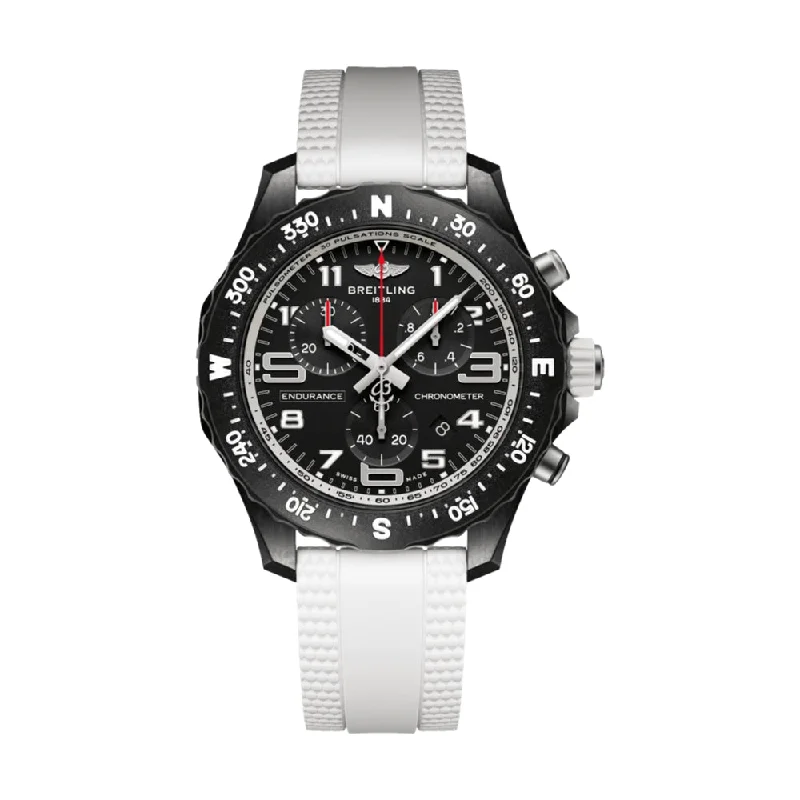 best women’s watches for night wear -Endurance Pro 38mm White on Rubber Strap