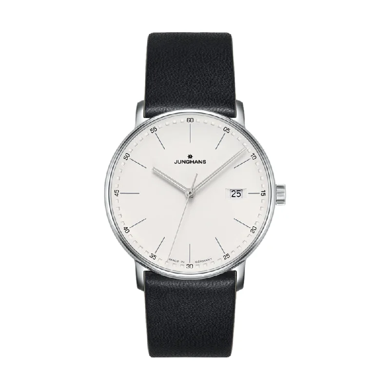 watches for women with colored straps -FORM Quarz Silver Dial