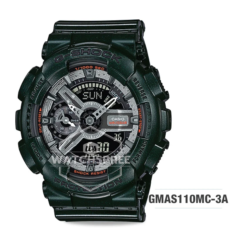 men’s watches for casual and formal wear -Casio G-Shock S Series Women Watch GMAS110MC-3A