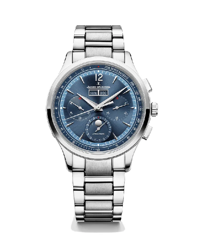 elegant silver watches for women with thin band -MASTER CONTROL CHRONOGRAPH CALENDAR