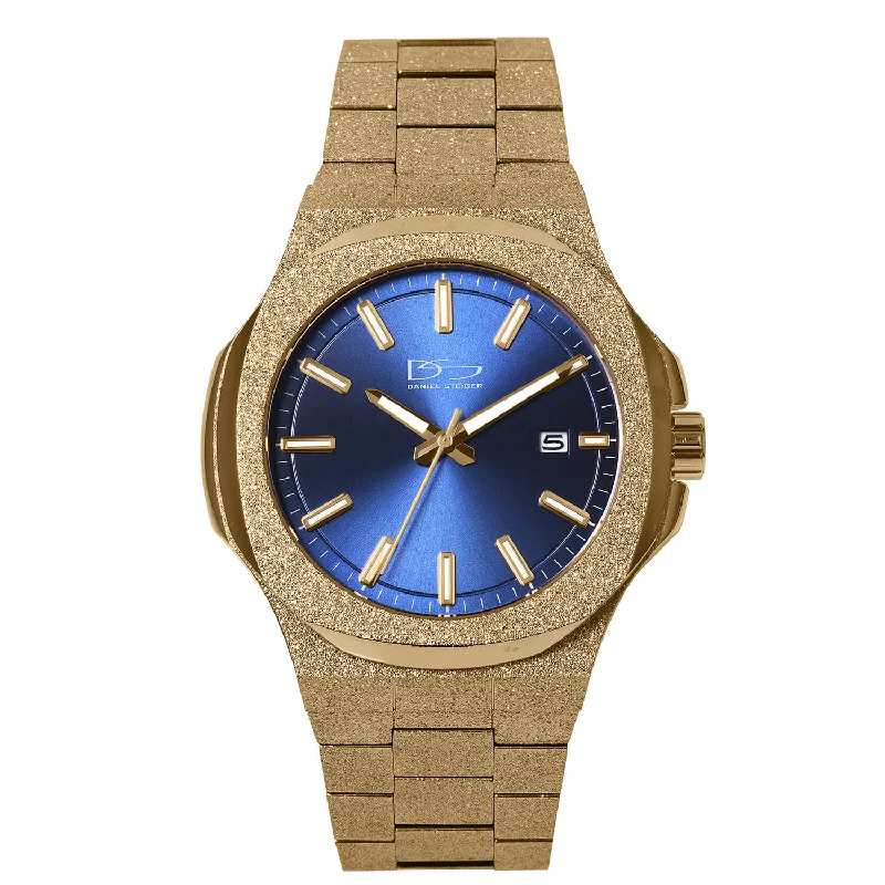 mens watches with a military-inspired design -Midnight Golden Stardust Watch