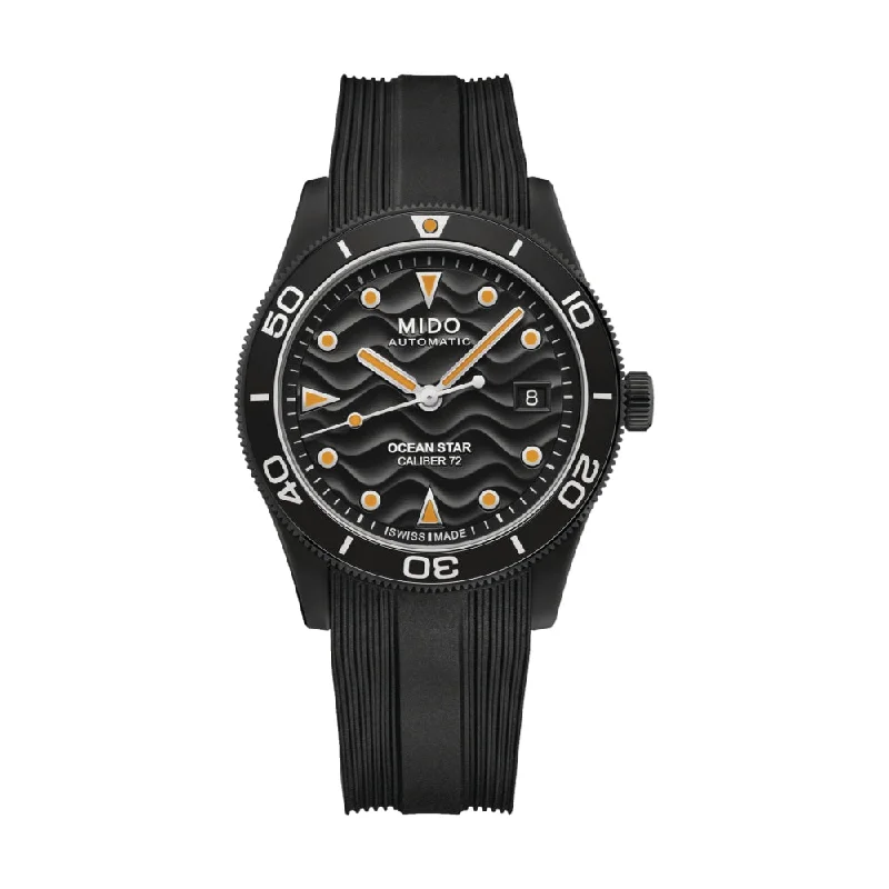 stylish women’s watches with modern aesthetics -Ocean Star Black Dial PVD 39mm