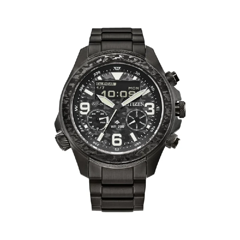 wristwatches for men with sleek design -Promaster Land Limited Edition U822 Eco-Drive 43.9mm - Grey