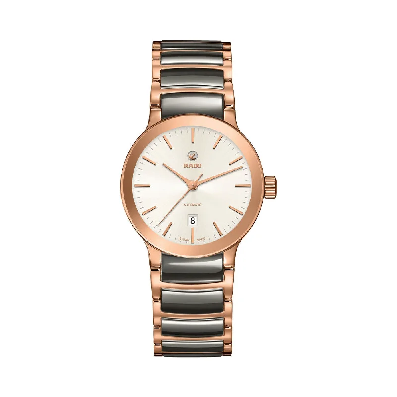 best luxury watches for women with leather straps -Rado Centrix Automatic R30183022 Women Watch