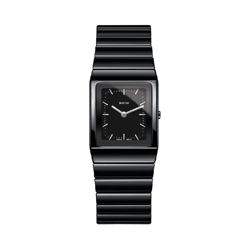 mens watches with unique dial designs -Rado Ceramica R21702172 Women Watch