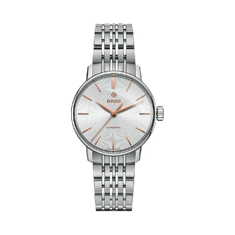 eco-friendly wristwatches with recycled materials -Rado Coupole Classic Automatic R22862024 Women Watch