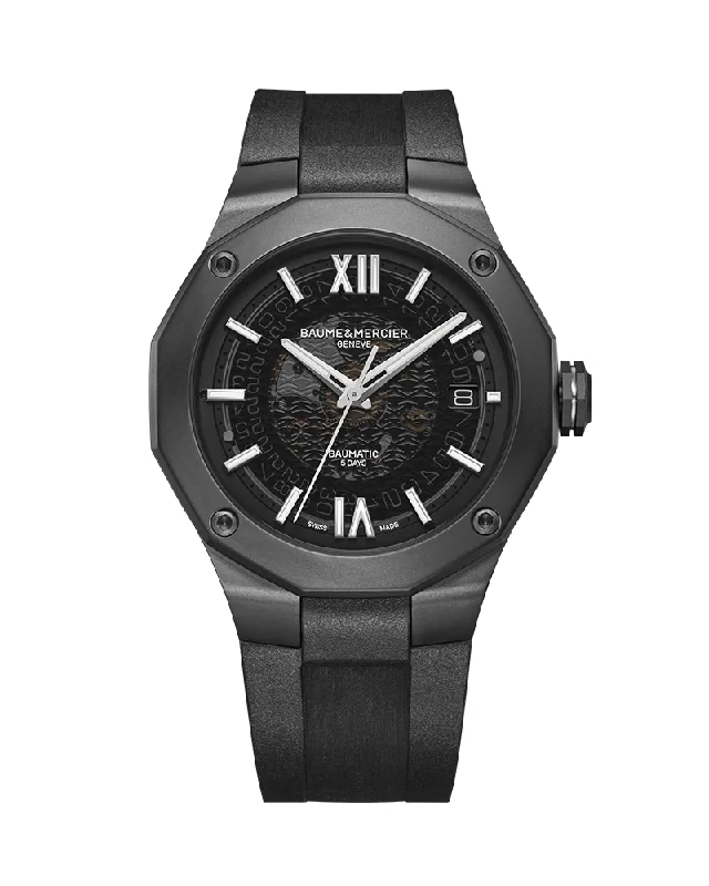 best luxury watches with minimalist designs -RIVIERA 10617, AUTOMATIC WATCH, DATE DISPLAY - 42MM