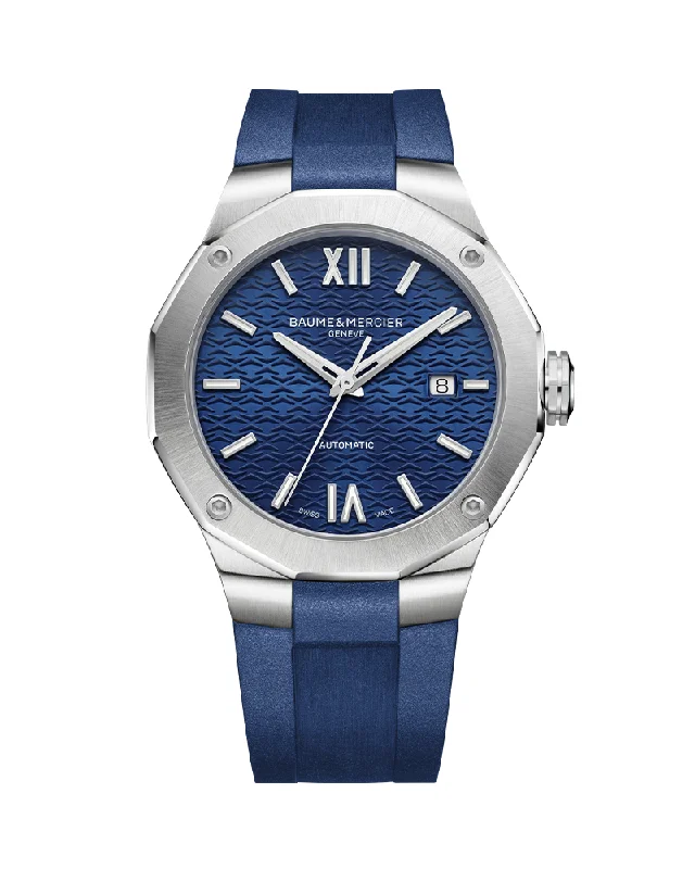 mens watches with sapphire crystal for durability -RIVIERA 10619, AUTOMATIC WATCH, DATE DISPLAY - 42MM