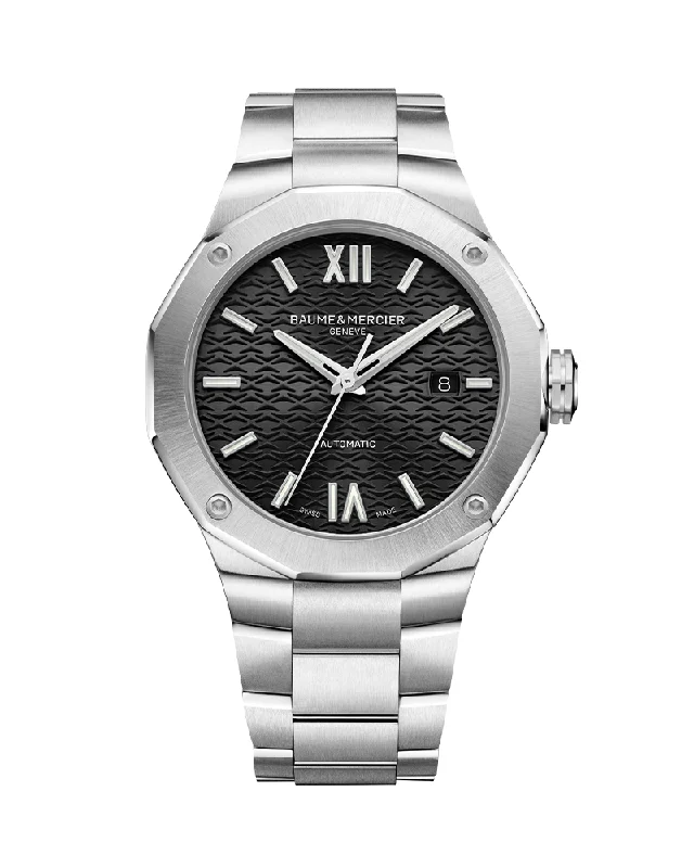 mens watches with chronograph and date function -RIVIERA 10621, AUTOMATIC WATCH, DATE DISPLAY - 42MM