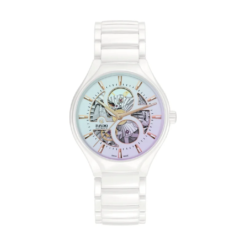 titanium watches for women with modern design -True Round Automatic Dichroic 40mm Limited Edition