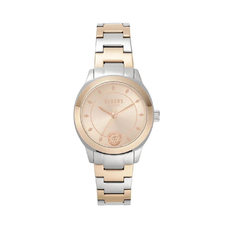 watches for women with stainless steel bracelet -VERSUS VSPBU0718 DURBANVILLE Rose Gold Dial Women Watch