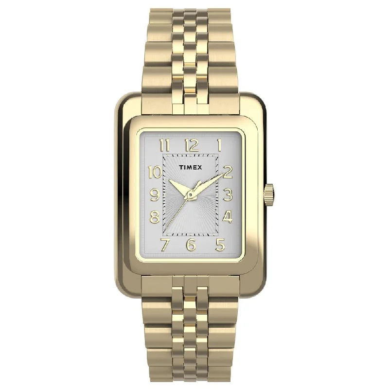 women’s watches with crystal-encrusted bezel -Addison 3-Hand 25mm Stainless Steel Band