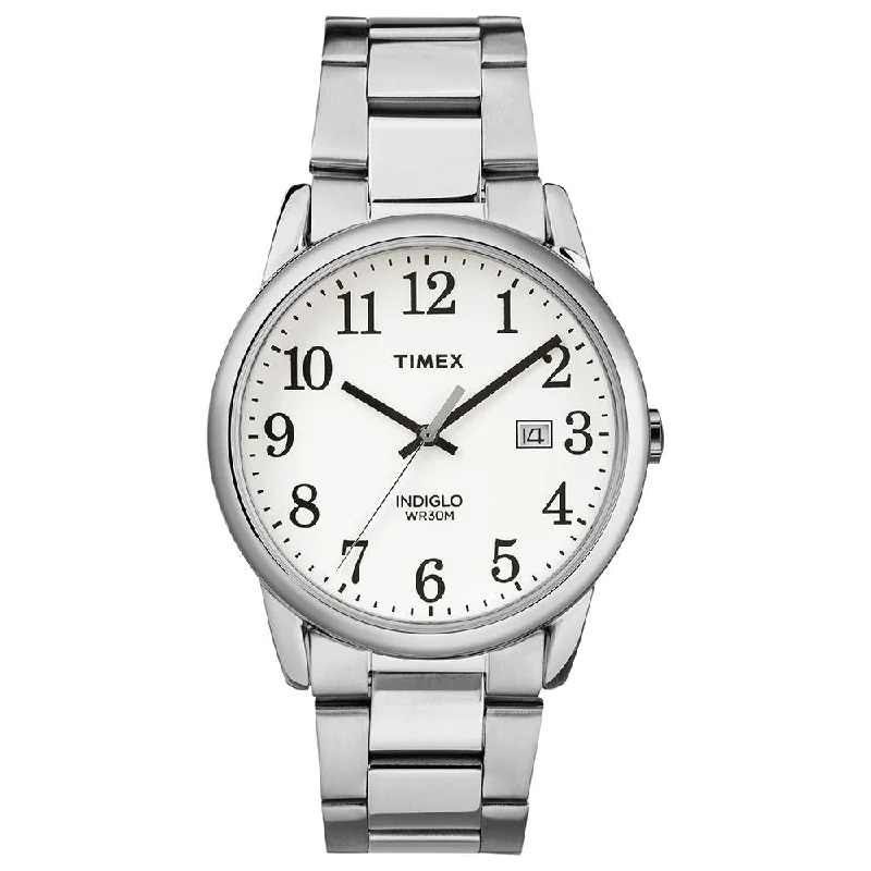 best casual watches for women -Easy Reader Date 38mm Stainless Steel Band