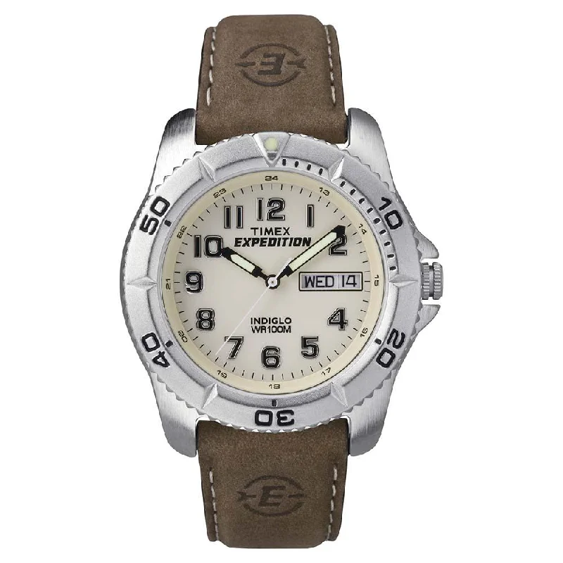 best mens watches for formal occasions -Expedition Field Day Date 40mm Leather Band