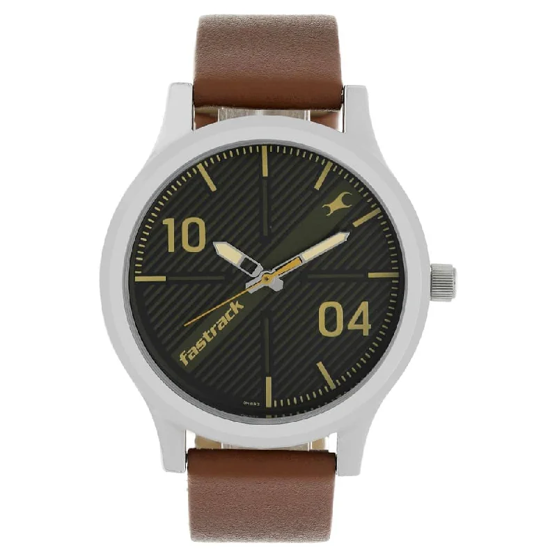 luxury watches with automatic movement for men -Fundamentals Grey & Brown