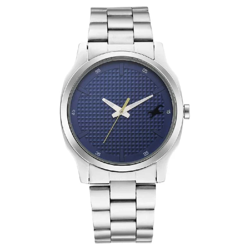 mens watches with unique dial designs -Stunners Blue Dial