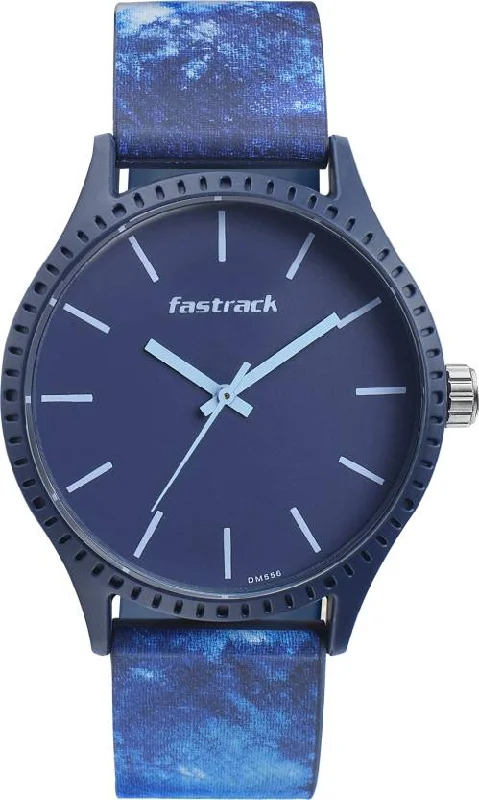 men’s wristwatches for casual fashion -Tie & Dye Men Blue Dial