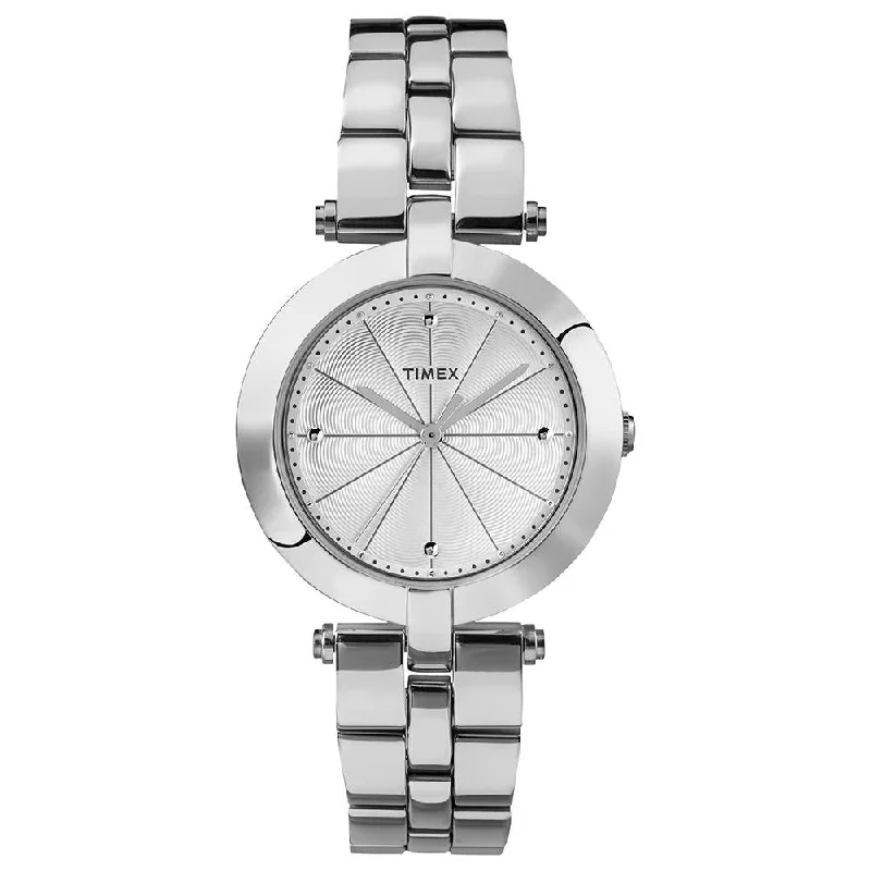 trendy womens watches with vibrant colors -Greenwich 3-Hand 32mm Stainless Steel Band