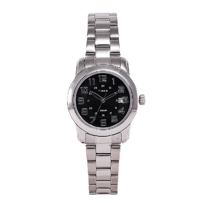 best casual watches for women -L115 Series Date 28mm Stainless Steel Band