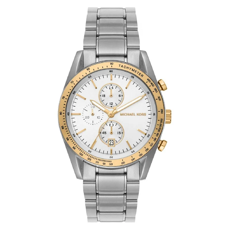 stylish women’s wristwatches with color straps -Michael Kors MK9112 Accelerator Chronograph Watch for Men