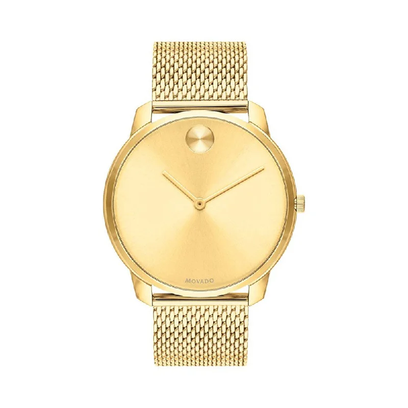 best waterproof watches for women under 100 -MOVADO 3600588 Bold Watch For Men