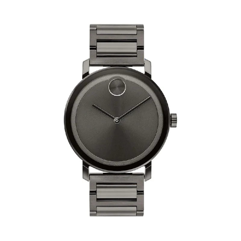 men’s wristwatches with leather and gold band -Movado BOLD Evolution Stainless Steel Men's 3600796