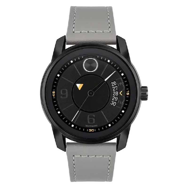 mens watches with large luminous numbers -MOVADO Men Bold - 3600695