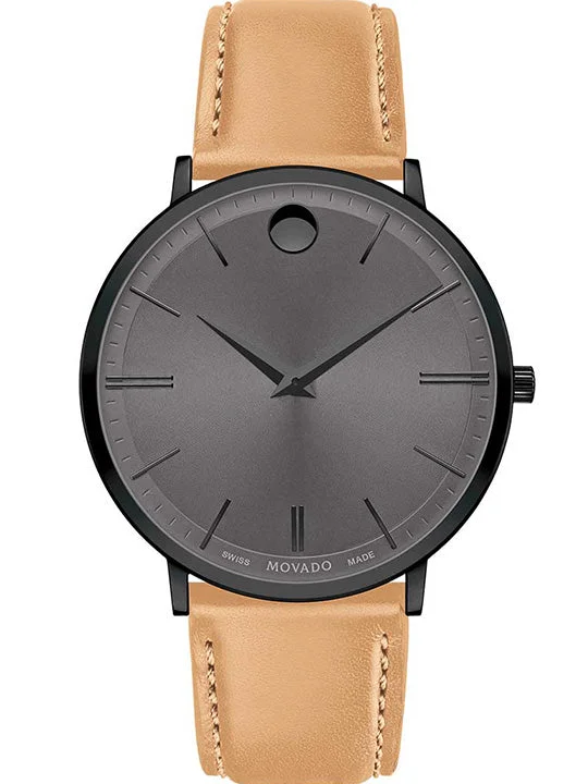 best luxury wristwatches for women -MOVADO Men Ultra Slim - 607378