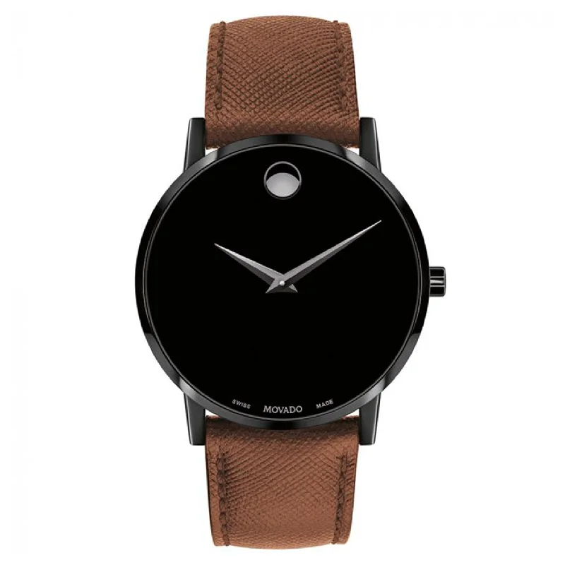 luxury sport watches for women -Movado Museum Classic Black Dial Men 40mm